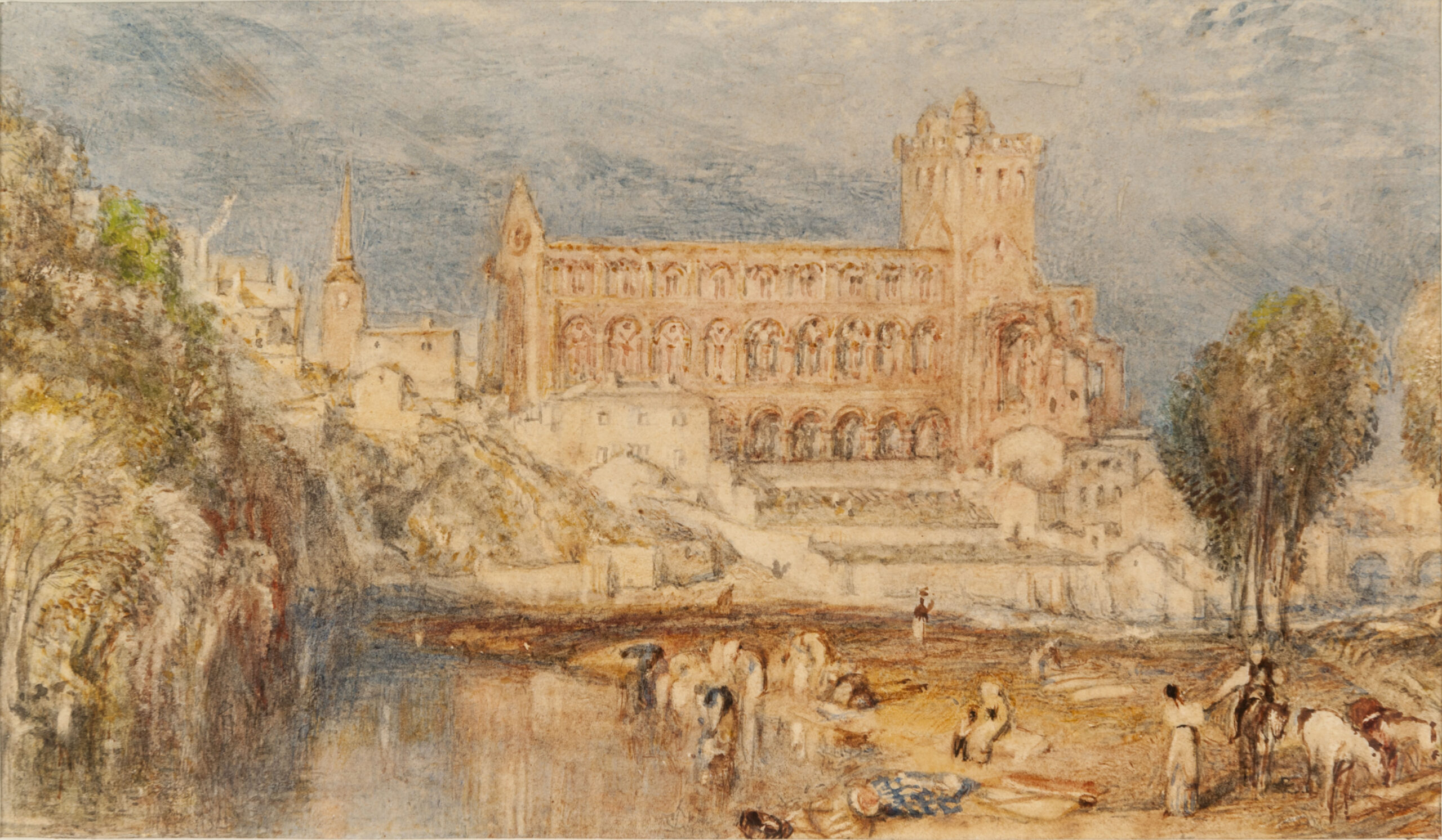 Joseph Mallord William Turner, “Jedburgh Abbey,” about 1832, watercolor on paper.