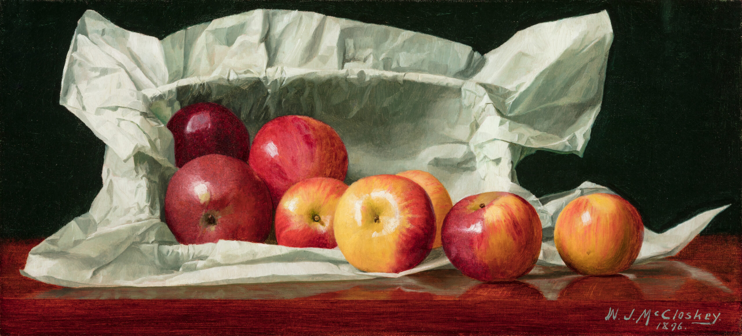 Basket of Apples - William McCloskey