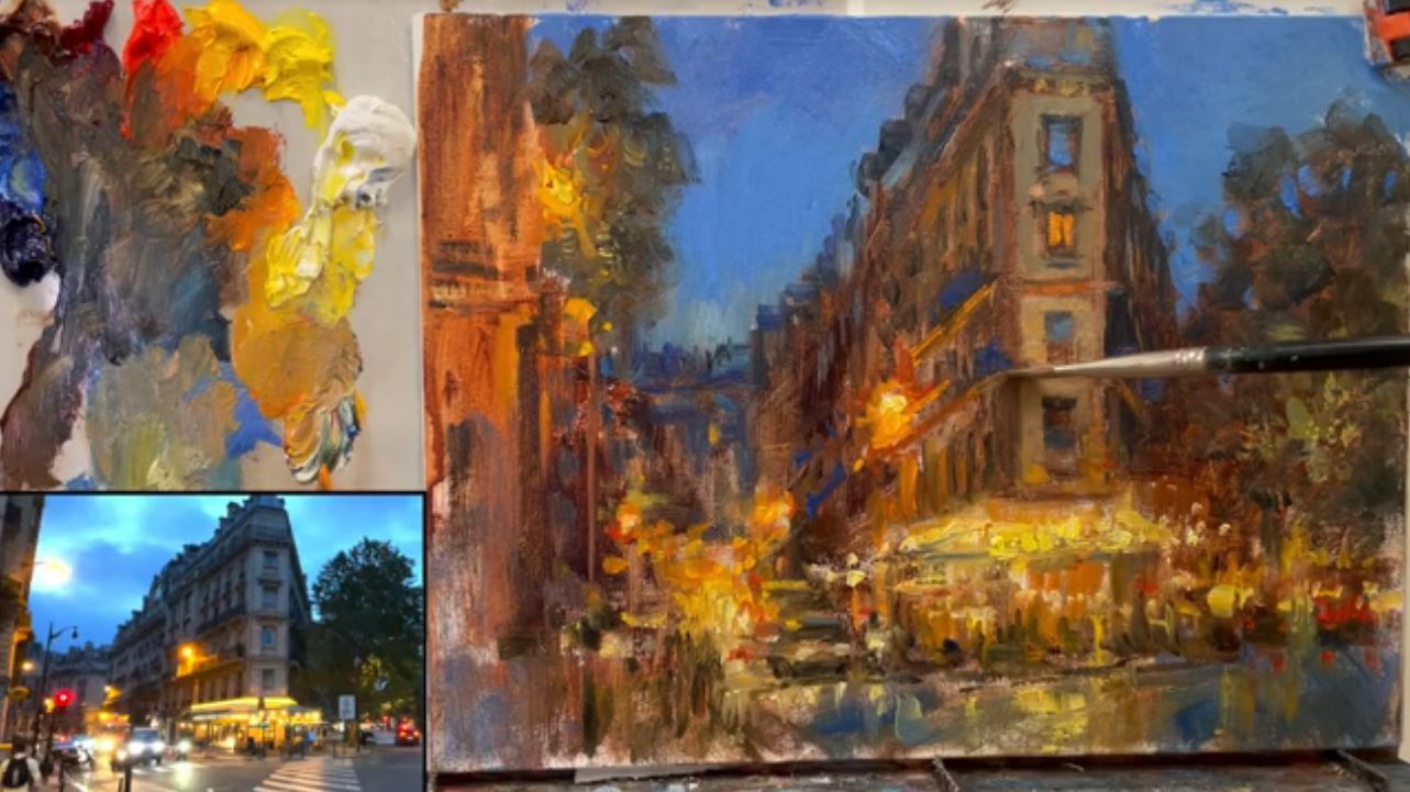 From Christine Lashley’s Plein Air Live demo