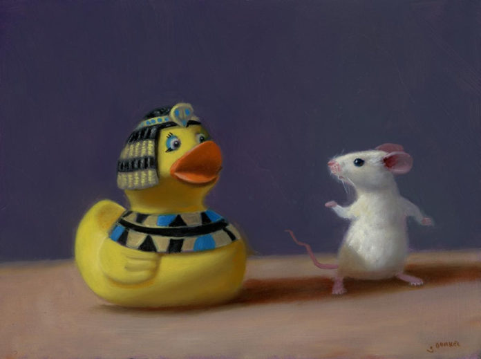 Contemporary still life paintings - Stuart Dunkel - Dance of RA