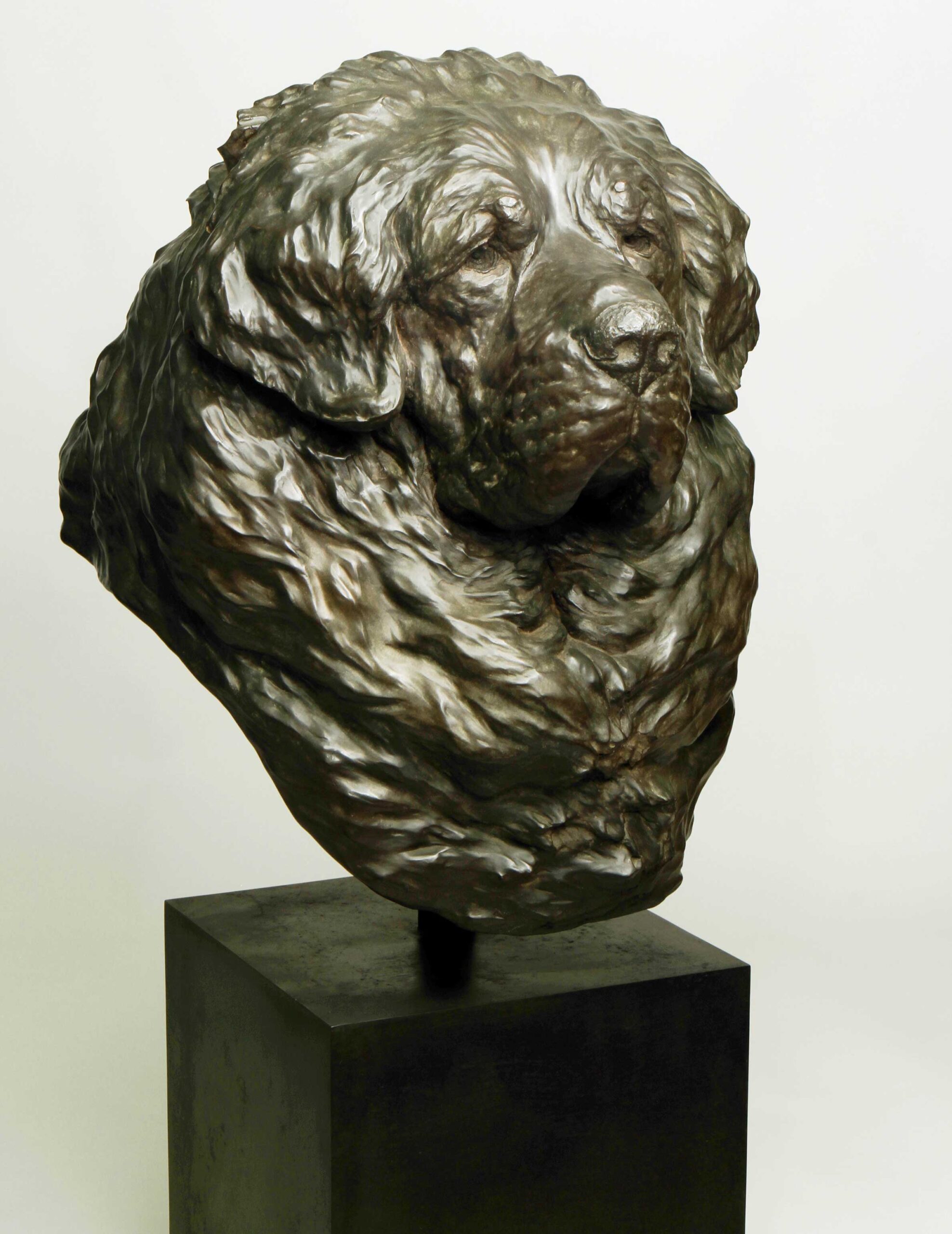 Sculptures of dogs