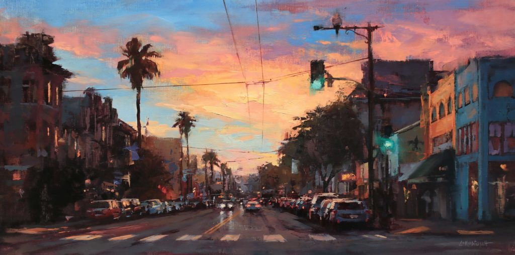 collecting art - oil painting nocturnes
