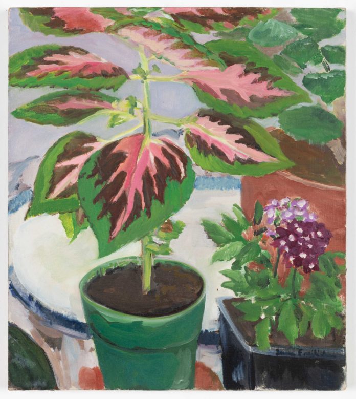 Floral still life painting